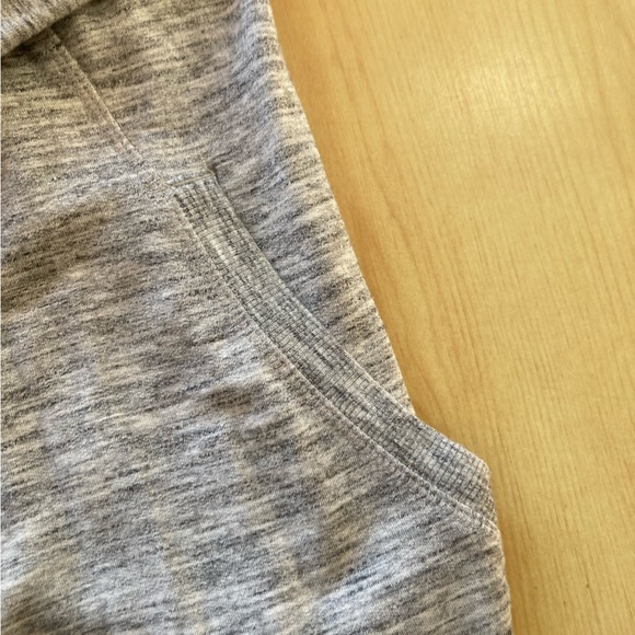Comfy ATHLETA Open Front Modal Cardigan Sweater Wrap Soft Heather Gray XS - Picture 4 of 8